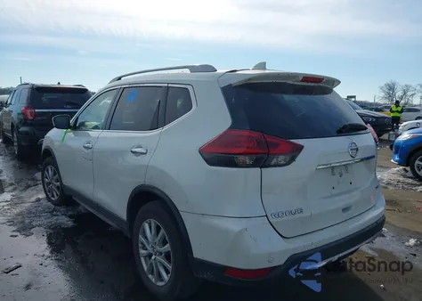 2019 Nissan Rogue Sv z USA, uszkodzony, nr VIN 5N1AT2MV1KC702984